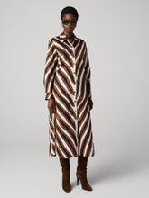 Load image into Gallery viewer, DVF	KARRINGTON DRESS	PIAZZA TIGER BIG COFFEE