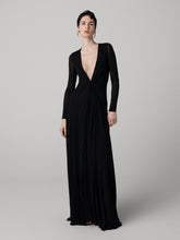 Load image into Gallery viewer, DVF	SASHA DRESS BLACK
