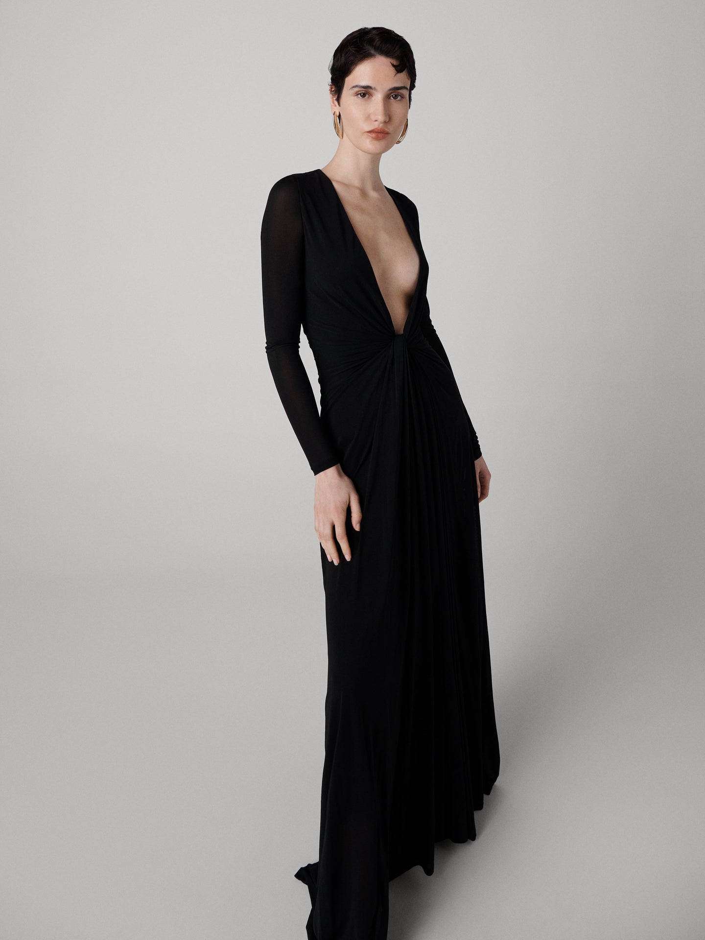 DVF	SASHA DRESS BLACK