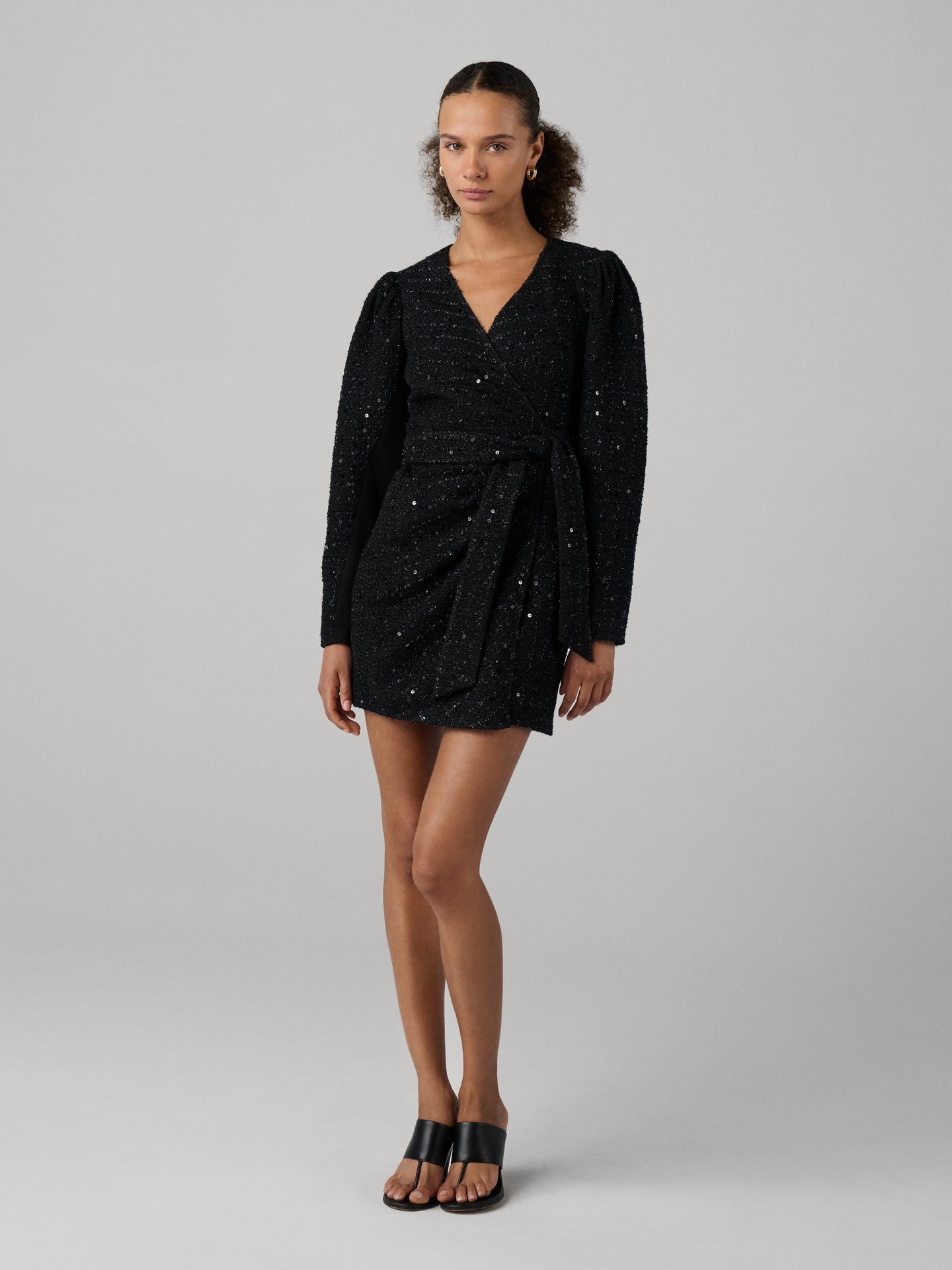 DVF	LANA DRESS	BLACK