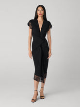 Load image into Gallery viewer, DVF	MARIANA DRESS	BLACK