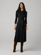 Load image into Gallery viewer, DVF	SANA TWO DRESS BLACK