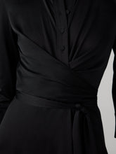 Load image into Gallery viewer, DVF	SANA TWO DRESS BLACK