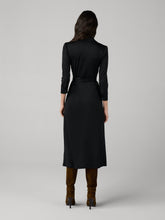 Load image into Gallery viewer, DVF	SANA TWO DRESS BLACK