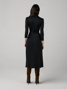 DVF	SANA TWO DRESS BLACK