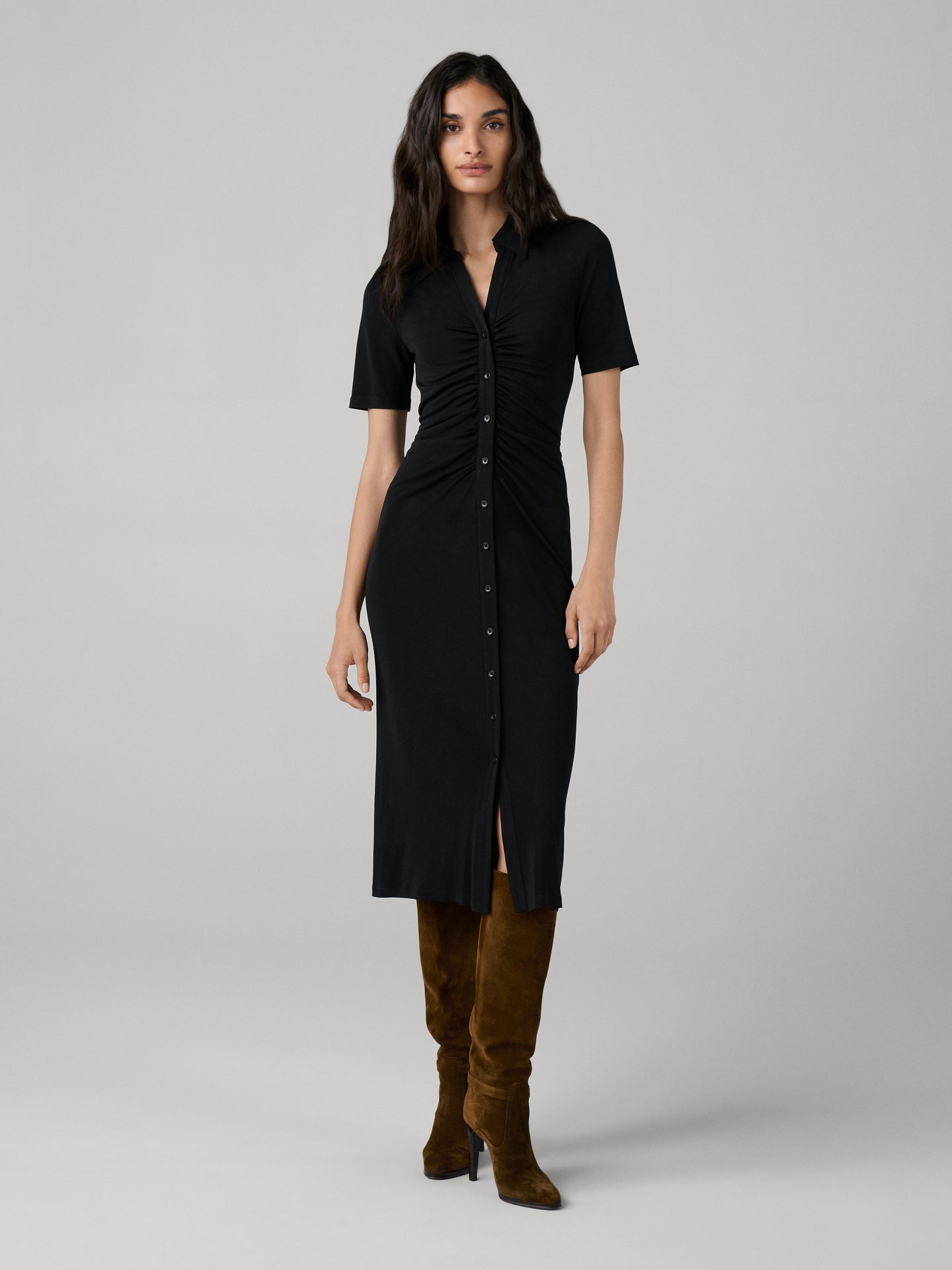 DVF	ZOEY DRESS	BLACK