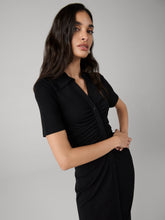 Load image into Gallery viewer, DVF	ZOEY DRESS	BLACK