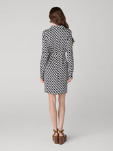 Load image into Gallery viewer, DVF	PRITA DRESS	CHAIN LINK MEDIUM BLACK