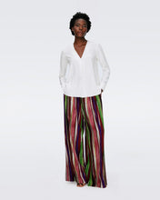 Load image into Gallery viewer, DVF	LINSETTE TOP IVORY