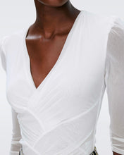 Load image into Gallery viewer, DVF	HAILEY TOP IVORY