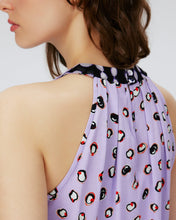 Load image into Gallery viewer, DVF	LILIA TOP	PAINT DOTS ORCHIID