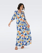 Load image into Gallery viewer, DVF	DROGO DRESS DIANTHUS MED IVORY