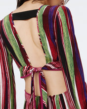 Load image into Gallery viewer, DVF	JENIFER DRESS REEDS PINK