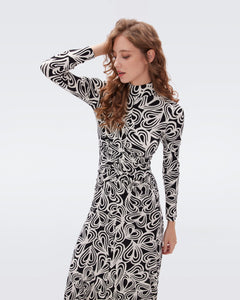 DVF	MARQUISE DRESS	HEART OCEAN LG