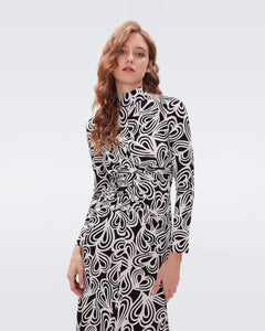 DVF	MARQUISE DRESS	HEART OCEAN LG