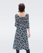 Load image into Gallery viewer, DVF	JOANNA DRESS DAISY SM IVORY