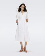 Load image into Gallery viewer, DVF	ERICA DRESS IVORY