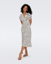 Load image into Gallery viewer, DVF	VIOLLA DRESS LILY OF THE VLY LG IV/MED IV