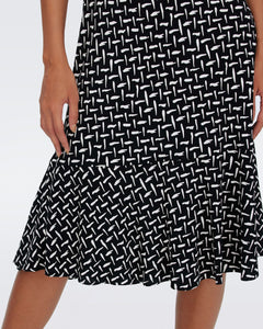 DVF	CECELIA DRESS TIGRIS