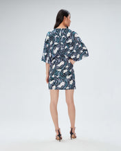 Load image into Gallery viewer, DVF	EMMALINE DRESS OCEAN TIDE ORCHID