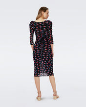 Load image into Gallery viewer, BETTINA MESH DRESS IN FORTUNE ROSE DOT