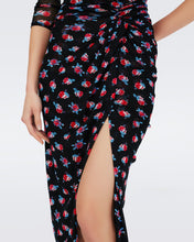 Load image into Gallery viewer, BETTINA MESH DRESS IN FORTUNE ROSE DOT