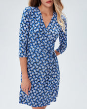 Load image into Gallery viewer, DVF	NEW JULIAN TWO DRESS DAISY GEO MED