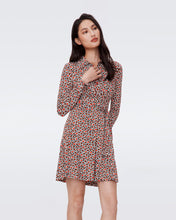 Load image into Gallery viewer, DVF	DIDI DRESS PEBBLES RED