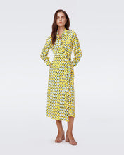 Load image into Gallery viewer, DVF	TORI DRESS	MAYPOLE SM YELLOW