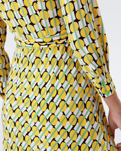 Load image into Gallery viewer, DVF	TORI DRESS	MAYPOLE SM YELLOW