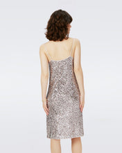 Load image into Gallery viewer, LATIKA SEQUIN DRESS IN SEQUIN LEOPARD