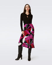 Load image into Gallery viewer, DVF WHITLEY SKIRT TENDU LG