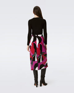 DVF WHITLEY SKIRT TENDU LG