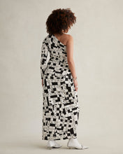 Load image into Gallery viewer, DVF	COCO DRESS DVF 50TH CROSS WORD IVORY MED