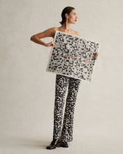 Load image into Gallery viewer, DVF	BROOKLYN PANTS DVF 50TH CROSS WORD BLACK