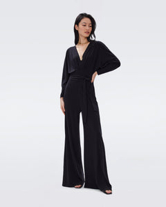 DVF	FANNY JUMPSUIT	BLACK