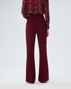 DVF	NOLAN PANTS BURGENDY