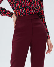 Load image into Gallery viewer, DVF	NOLAN PANTS BURGENDY