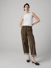 Load image into Gallery viewer, DVF	TALIA PANTS	DARK OLIVE