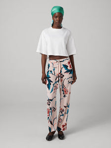 DVF	DIANE PANT DANCING ROSE BARE