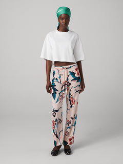 DVF	DIANE PANT DANCING ROSE BARE