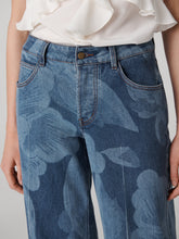 Load image into Gallery viewer, DVF	MABEL PANTS DANCING ROSE GIANT TONAL