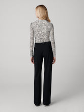 Load image into Gallery viewer, DVF	BROOKE STRAIGHT PANTS BLACK