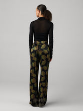 Load image into Gallery viewer, DVF	ALEXANDER PANT GINGKO FANS BLACK