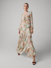 Load image into Gallery viewer, DVF	THEA SKIRT	MARLENE BATIK SMALL IVORY