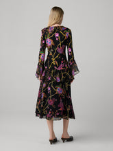 Load image into Gallery viewer, DVF	LORETTA SKIRT SERENISSIMA BLACK