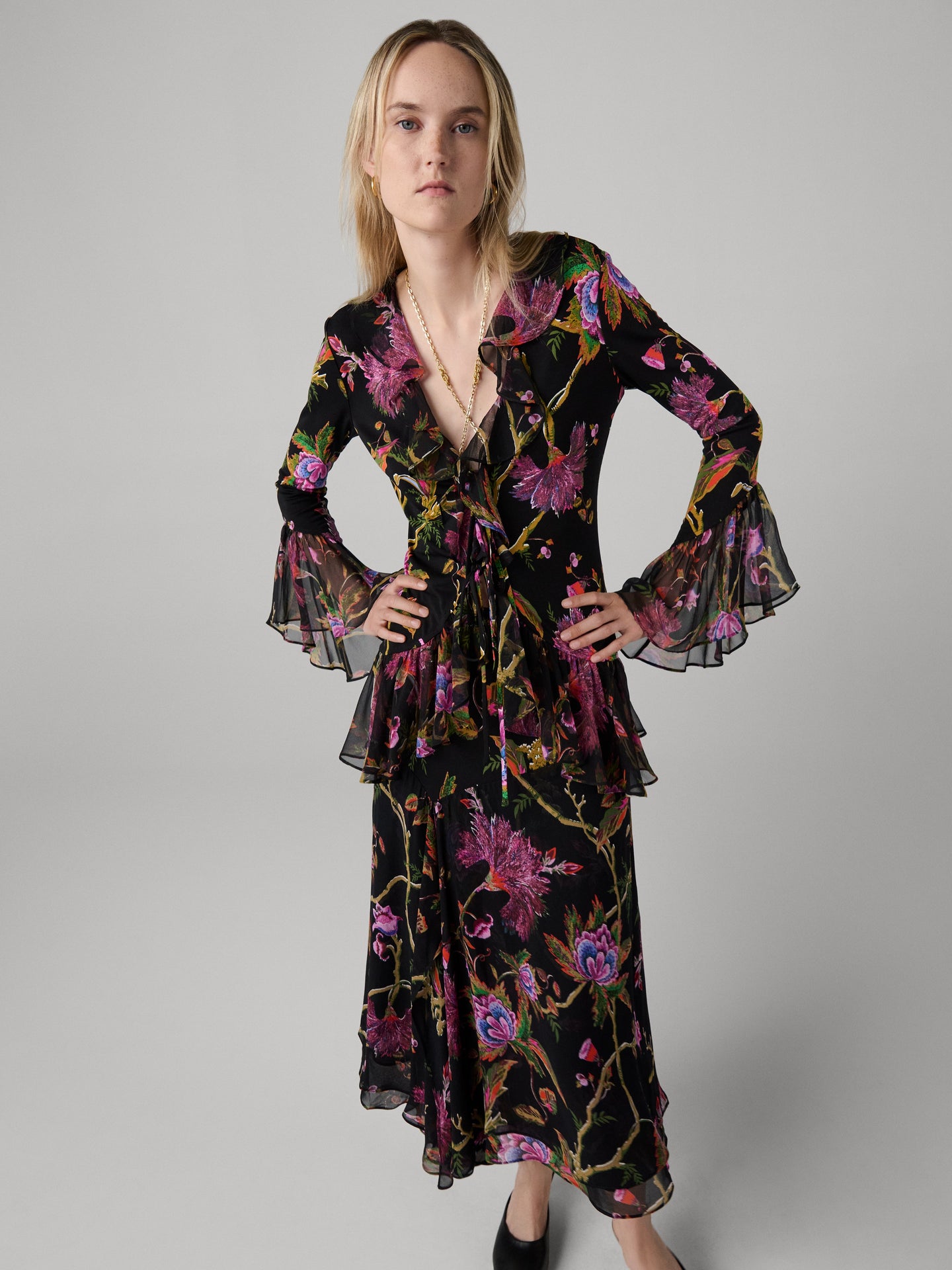 DVF	LORETTA SKIRT SERENISSIMA BLACK