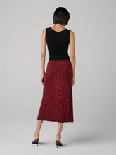 Load image into Gallery viewer, DVF	WHITLEY SKIRT HUNTRESS LIGHT GARNET