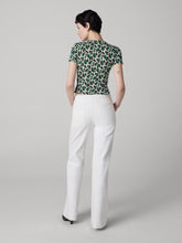 Load image into Gallery viewer, DVF	SHORT SLEEVE TOP BERRIES INDIAN GREEN