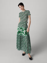 Load image into Gallery viewer, DVF	SHORT SLEEVE TOP BERRIES INDIAN GREEN